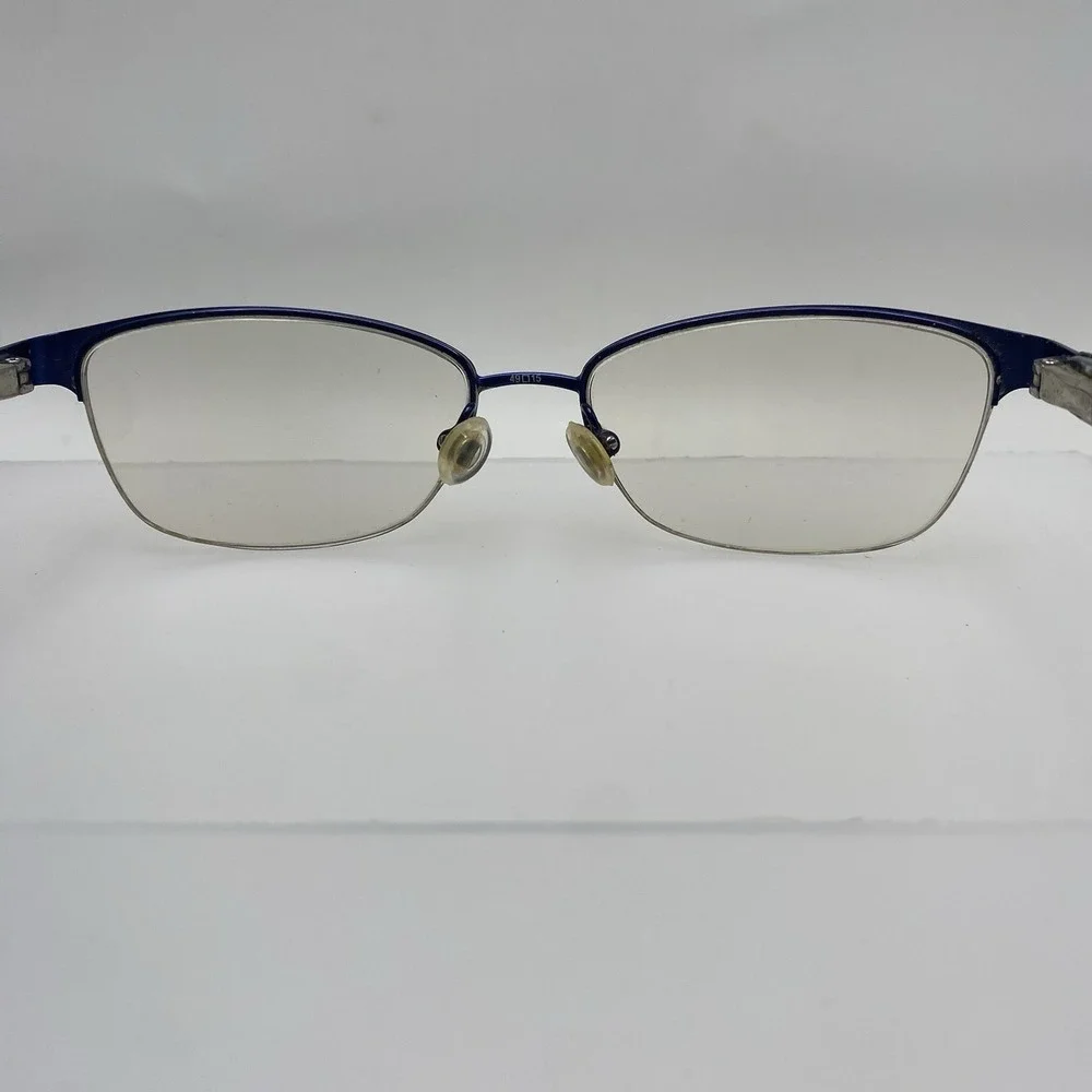 Ted Baker Eyeglasses FRAME ONLY B323 NAV 49-15-130 Multicolor 566